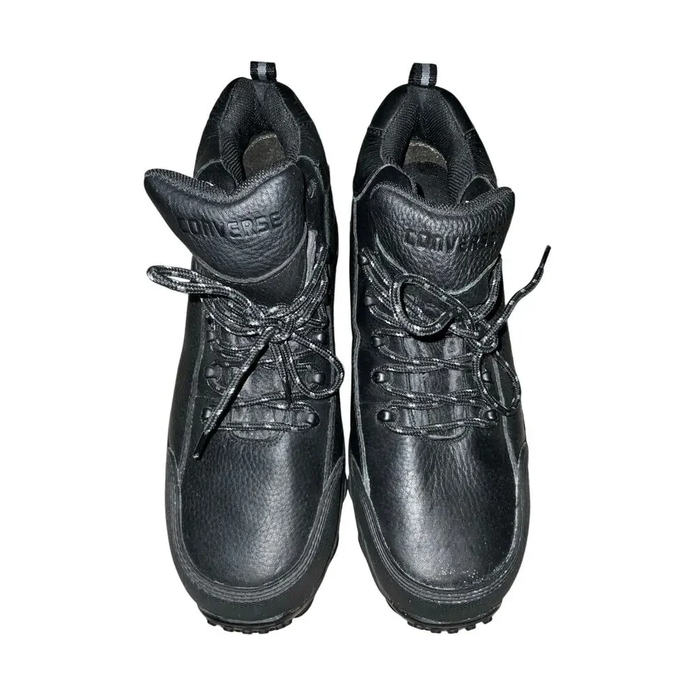 Converse Black Steel Toe Waterproof Hikers Work Boots Size 11.5